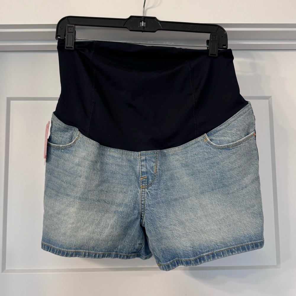 NWT Maternity Jean Shorts
